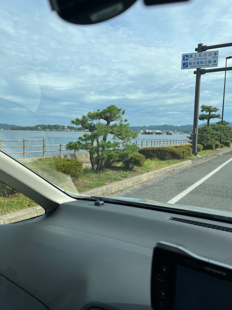 島根県松江市の中心部にある宍道湖