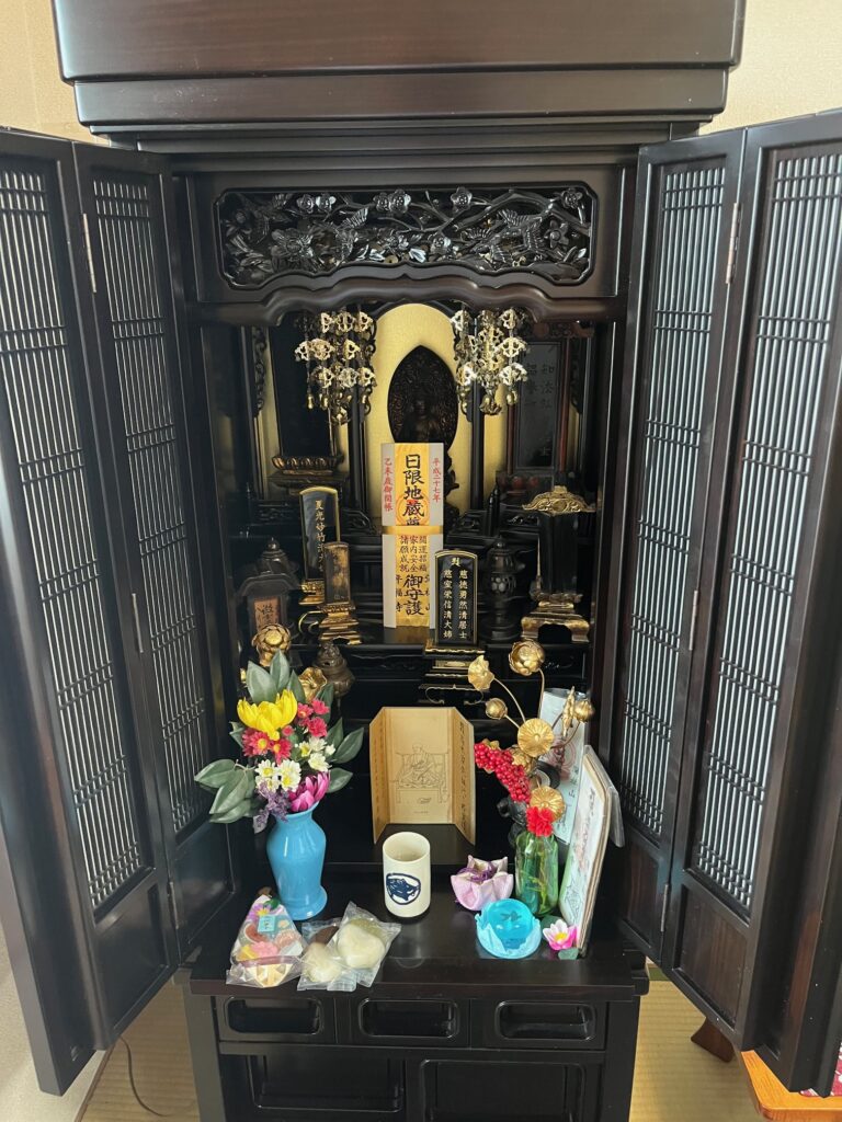 仏壇引っ越し移動運搬で京都府京都市伏見区のお客様のお仏壇